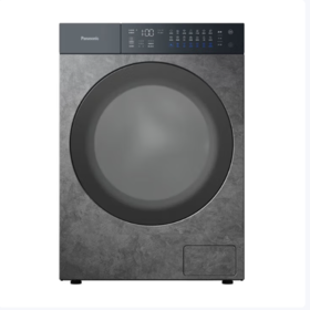 松下 洗衣机 XQG130-D158 13KG 变频 一级能效 滚筒 单洗 无烘干 前开式 1.11比值 上排水1400转/分钟 银离子除菌  灰色系