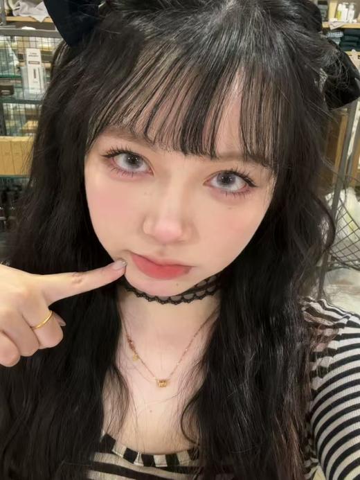 <月抛中直径>Sasababy- 凡尔赛迷雾 紫-14.2mm【月抛 0-800度 含525/575】 商品图7