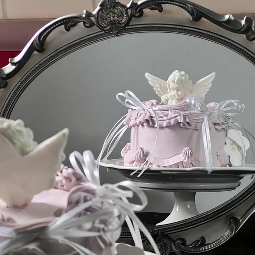 烤爱·梦幻天使·ins风系列·法式高级蛋糕·紫色蝴蝶结生日蛋糕/节日蛋糕/聚会/下午茶/巨巨巨出片！ 商品图2