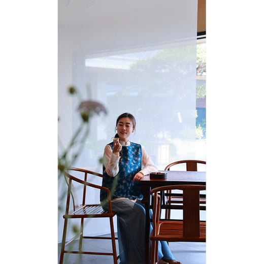 【抖音专属】新中式马甲（25704273三千界-设计师） 商品图2