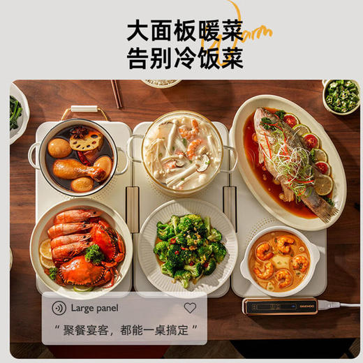 （分两个包裹）康巴赫-套装养生壶KBH-DYSH0509 + 大宇 WB01暖菜板【KGCJ8.9】 商品图2