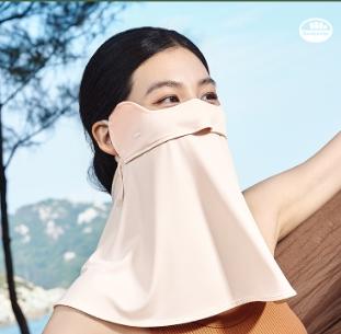蕉下凉感护颈防晒口罩  奶盐灰、柔雾粉、烟雾灰、云碳黑 whcf 商品图0