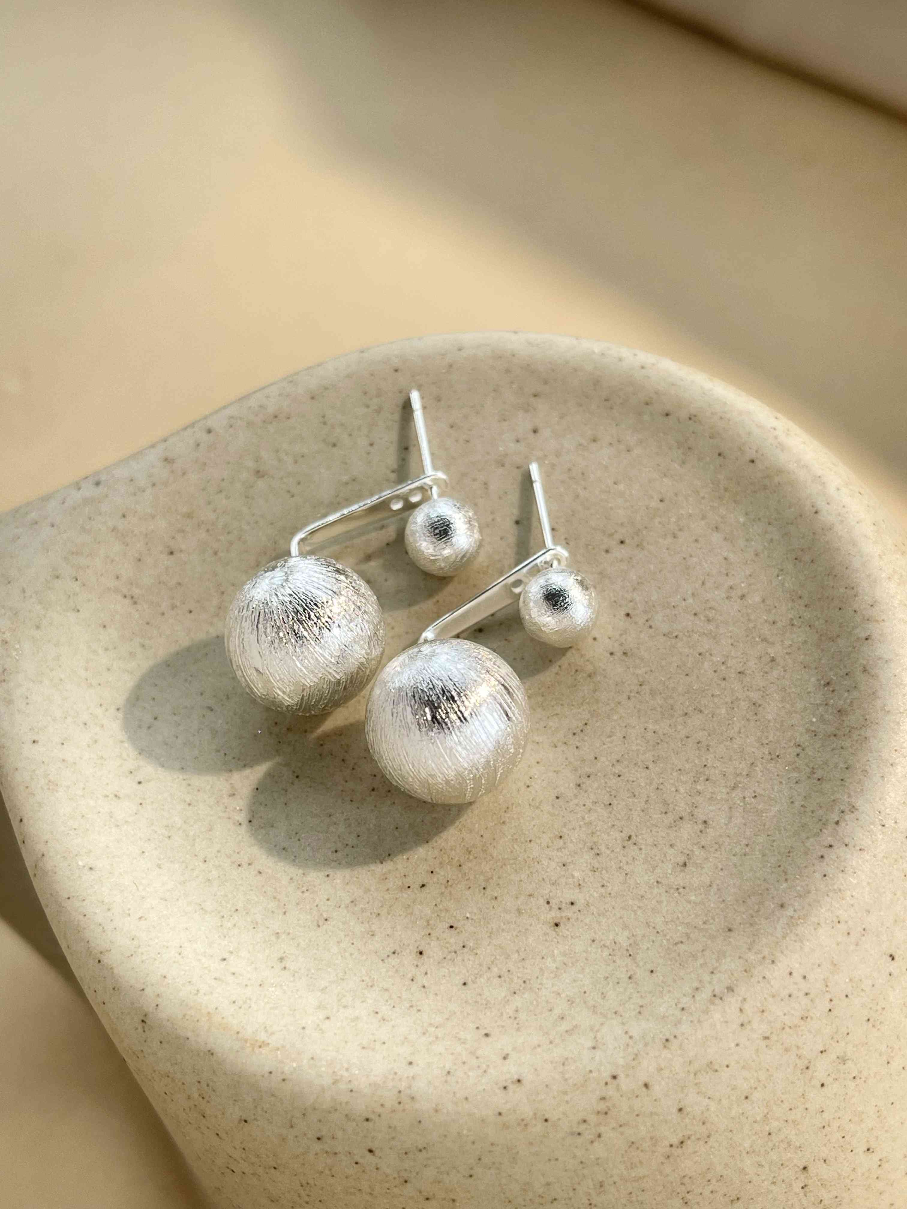 金属感四季百搭潮酷耳钉0972-