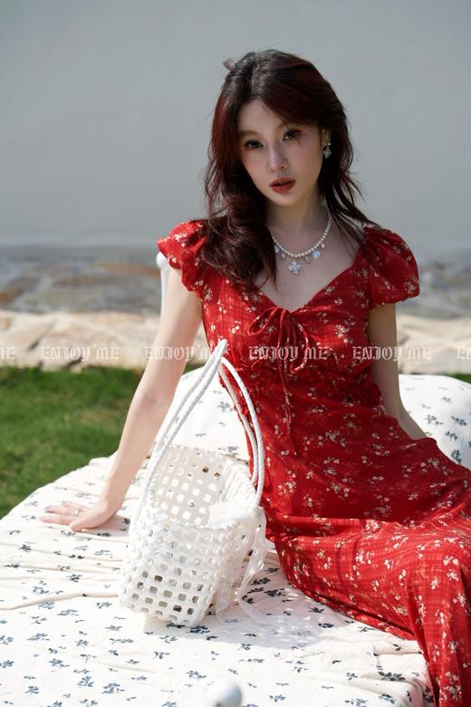 【门店同款】ENJOY夏季“夏日番情”海岛繁花长裙 162403689 商品图3