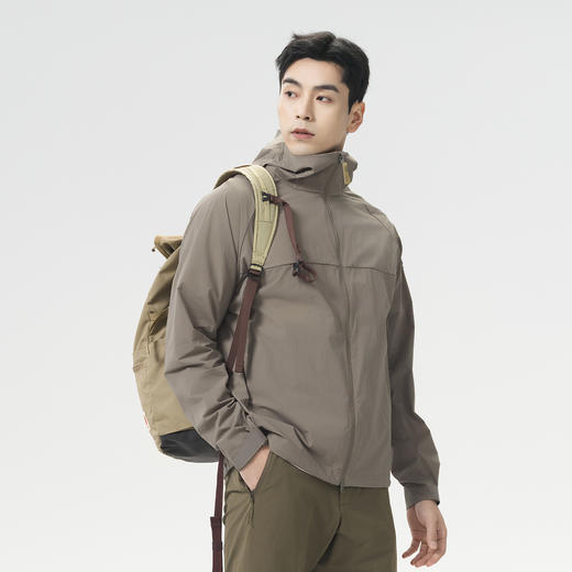 北极狐 男士户外防风夹克 2025春夏徒步登山弹力外套082511084 商品图2