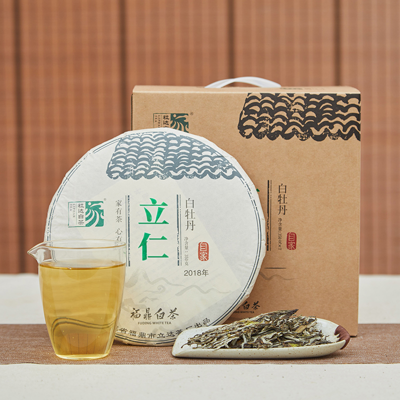 自家系列丨2018年 白牡丹 立仁 350g/饼