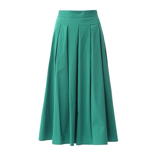 EITIE爱特爱夏季新款精致百褶松紧腰通勤显瘦半身裙7806511 商品图5