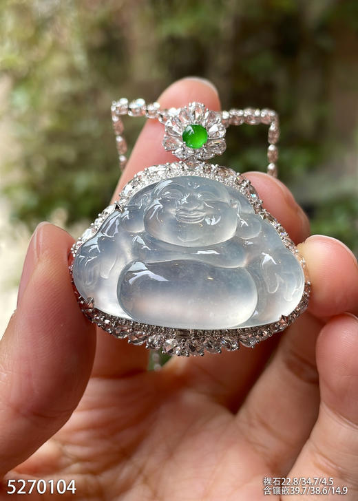 玻璃种佛公吊坠   89999【5270104】 商品图2
