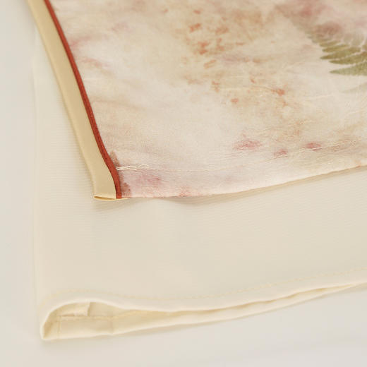 QF822斯尔丽25新款改良式旗袍提花加印花下摆插片A型显瘦浪漫连衣裙 商品图7