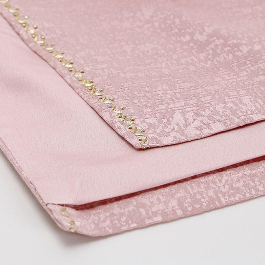 QB810斯尔丽25新款提花精致绣花改良旗袍领口袖口流苏钉珠礼服连衣裙 商品图8