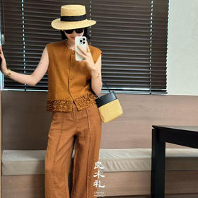 【部分现货】良木礼花边马甲（088）