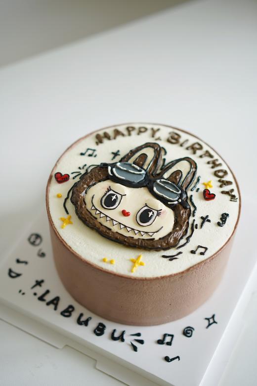 手绘奶油蛋糕 | 鲜果原味奶油 - 拉布布 商品图1