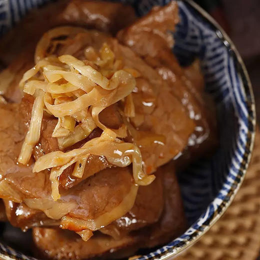 超友味笋丝豆脯248g袋装卤蛋豆干烤肉味休闲素肉零食 商品图5