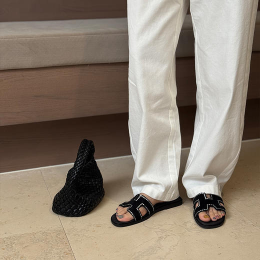 【不换不退】良木里羊皮拖鞋 商品图2