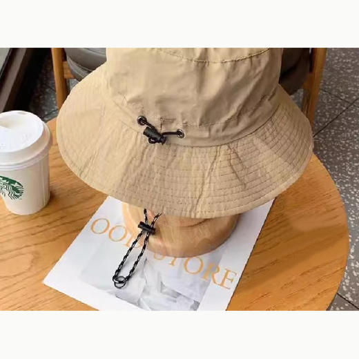 裁缝学苑AQ464可折叠收纳包速干防风登山帽子样板男女夏季户外出游遮阳帽防晒渔夫帽 商品图3