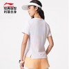 李宁专业跑步系列女子反光速干凉爽短袖T恤ATSV530 商品缩略图2