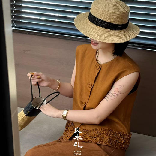 【部分现货】良木礼花边马甲（088） 商品图2