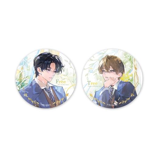 囚于永夜 小树 吧唧 徽章套组 国谷 耽美 商品图0