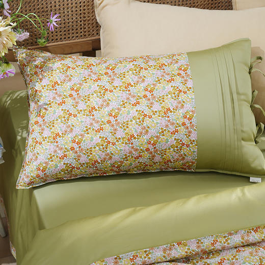 北欧碎花系列三件套床单被罩枕罩床品单人全棉四季通用高级感定制 商品图4