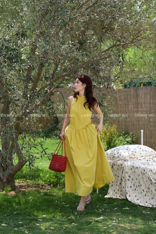 【门店同款】ENJOY夏季“后花园”多巴胺挂脖裙 162495595 商品图4