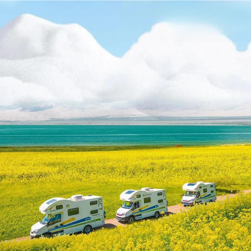 【青海湖】房车亲子、1家1房车，安全管家服务！住藏式洞穴民宿，马背旅行、穿藏服等20余项特色亲子体验！