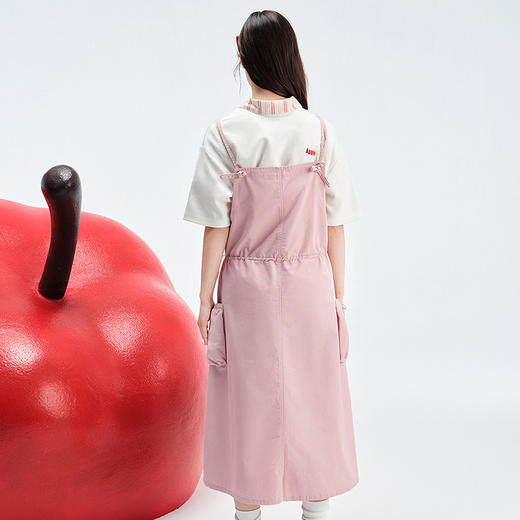 笛莎Deesha青少年女童裙子2025夏季女童背带裙 商品图4