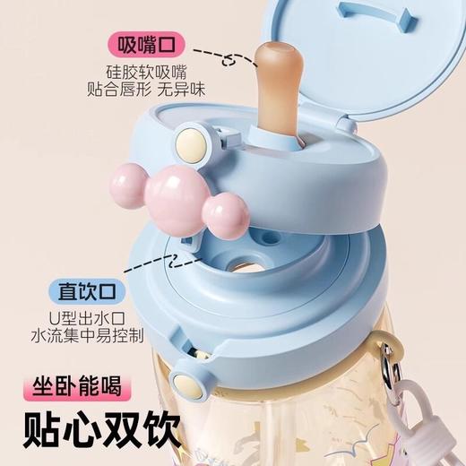 【送杯套】花伴森bablov孕妇吸管水杯ppsu上学专用杯子  SY 商品图2