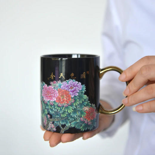 张松茂徐亚凤联创孔明出山、国色天香感温杯 商品图5