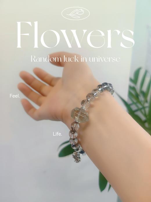 「八方来财」聚宝盆绿幽灵水晶搞事业手串 商品图2