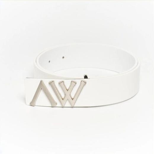 A*W 皮带经典标志款LOGO  进口牛皮简约款式 包装齐全 A712133 商品图1