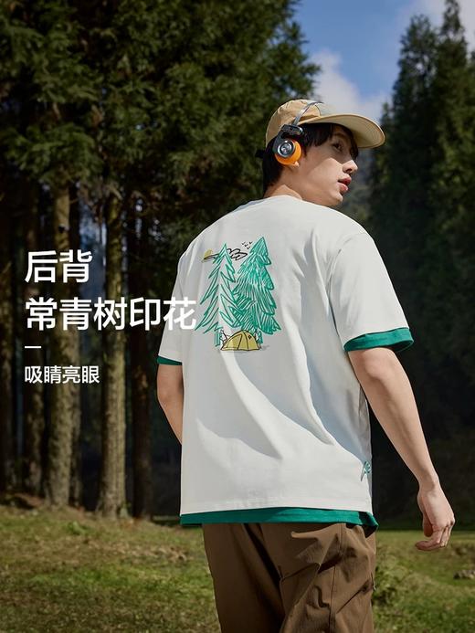 点此购买 可隆夏季插画师男女款圆领短袖T恤 ss 317071 商品图12