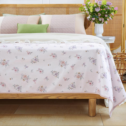 夏日玫瑰系列床单单件纯棉100全棉老粗布单人双人四季通用高端定制 商品图4