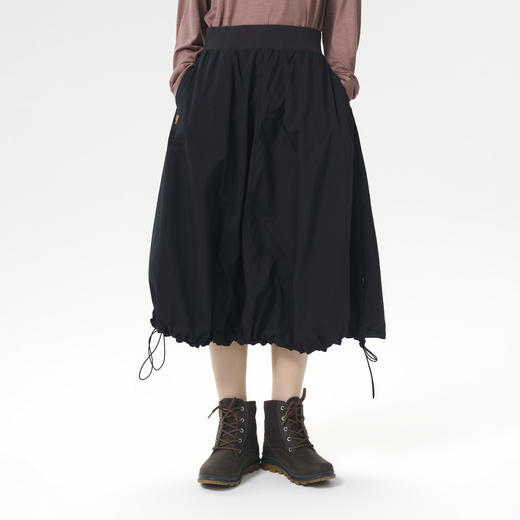 北极狐 女士半身裙长裙 2025春夏城市户外工装裙A字伞裙102512035 商品图1