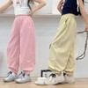 【舒适有型，轻薄透气】儿童防蚊裤 夏季薄款运动裤 男童冰感休闲束口裤 女童外穿宽松防晒裤-QQ 商品缩略图0