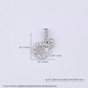 【限时8.8折】【线上铂金馆】PT950 #招财纳福 #复古风 #碎碎冰 【国际铂金协会  精品】铂金实心福禄双至圆满福字葫芦吊坠(BDZ00197)预售产品下单后不退款不退货不换货不补差价) 商品缩略图4