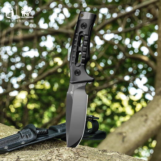 汉道洛克DC53版户外水果刀DLC涂层 商品图8