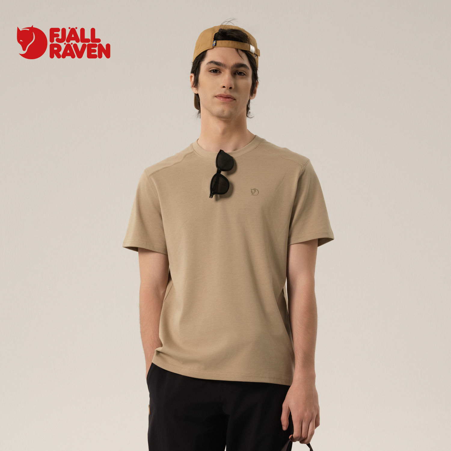 北极狐 男士户外休闲短袖T恤 2025春夏徒步登山运动上衣012511089