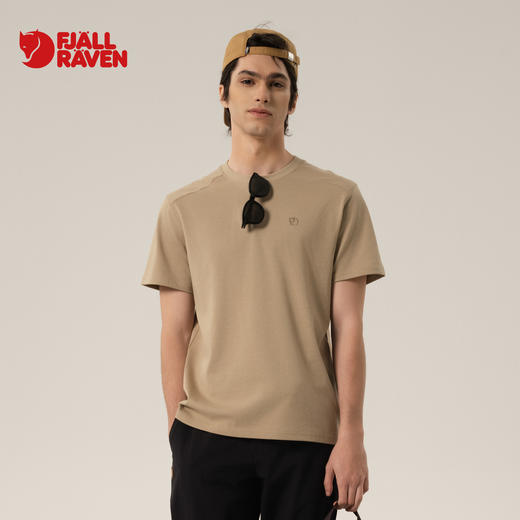 北极狐 男士户外休闲短袖T恤 2025春夏徒步登山运动上衣012511089 商品图0