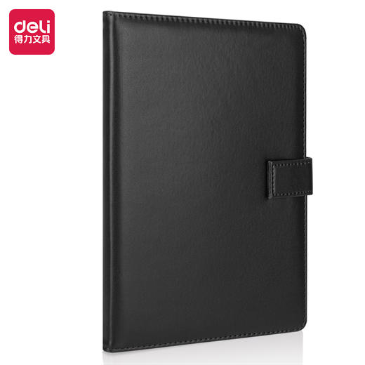 得力7941皮面笔记本(黑)-120张-16K 5本装 商品图0