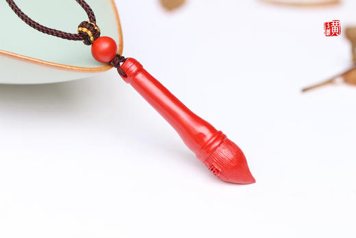 朱砂文昌笔吊坠 商品图2