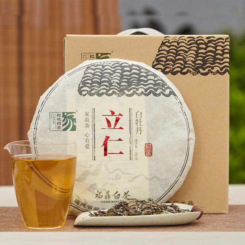 自家系列丨2017年 白牡丹 立仁 350g/饼