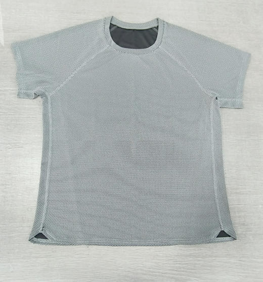 Y026女式网眼面料抗皱防晒速干运动圆领T恤 商品图4