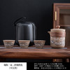 【粗陶快客杯】一壶三杯旅行茶具套装 便携式户外露营泡茶送长辈朋友礼品 外出携带方便 商品缩略图7
