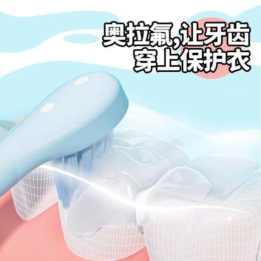 combo奥拉氟儿童1-12岁婴儿牙膏防蛀牙60g水果味安全宝宝专用 商品图4