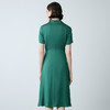 EITIE爱特爱夏季新款设计感收腰显瘦纯色通勤气质连衣裙7807536 商品缩略图4