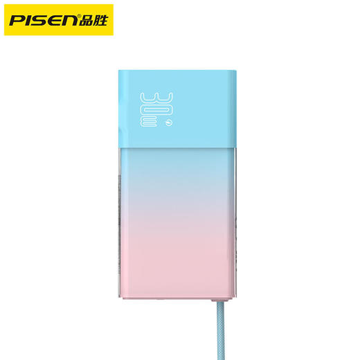 品胜 30W果冻电霸10000毫安移动电源 PD30W快充自带Type-C/Lightning输出口 支持苹果小米华为 充电宝 商品图5