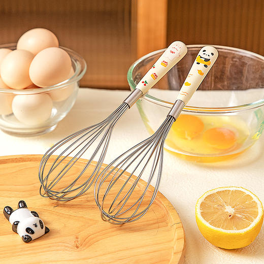 摩登主妇动物派对手动打蛋器鸡蛋抽打蛋棒烘焙工具蛋糕面粉搅拌器 商品图0