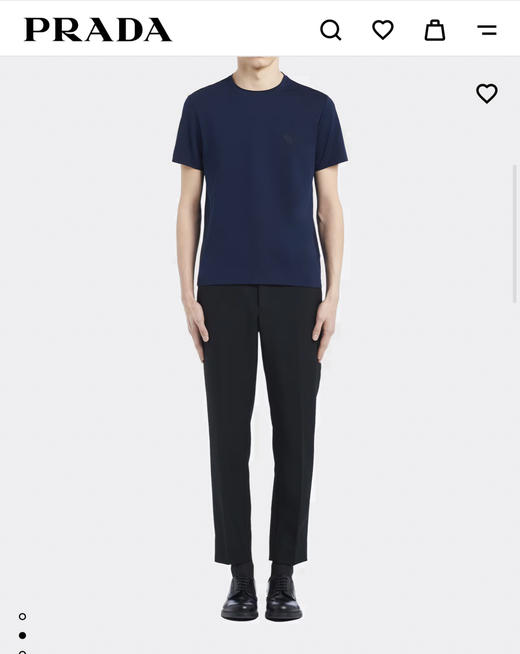 P.R.D 高密pima双纱棉平纹 圆领短袖T恤 TX466 商品图2