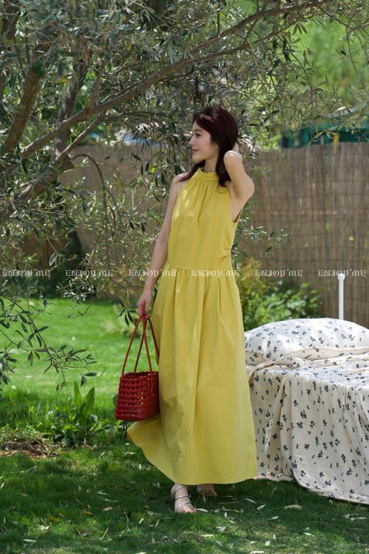 【门店同款】ENJOY夏季“后花园”多巴胺挂脖裙 162495595 商品图1