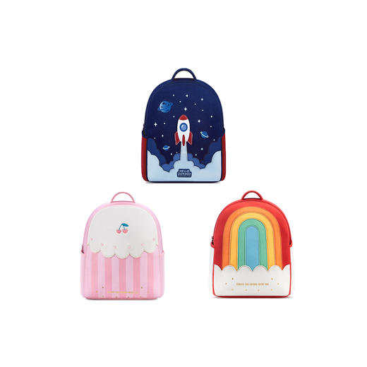 zoyzoii B19 书包男女小学生儿童背包超轻护脊双肩包 商品图0